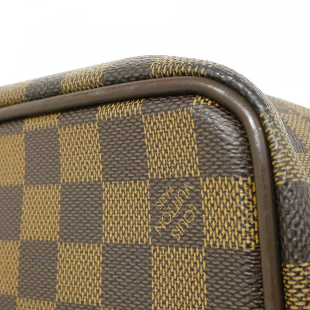 LOUIS VUITTON Authentic Brown Damier Boston Bag - Picture 3 of 10